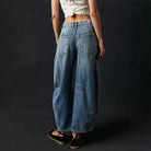 Moncelia Kathleen Sculpted Barrel Leg Denim Jeans