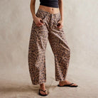 Moncelia Kathleen Sculpted Barrel Leg Denim Jeans