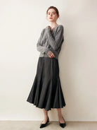 Moncelia Amelia Cashmere-Blend Lace Cardigan