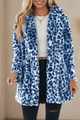 Francine Leopard Faux Fur Longline Coat