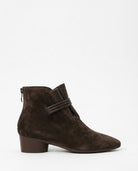 Moncelia Fabia Pointed-Toe Faux Suede Ankle Boots