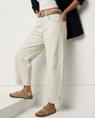 Moncelia Kathleen Sculpted Barrel Leg Denim Jeans