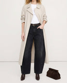 Moncelia Kathleen Sculpted Barrel Leg Denim Jeans