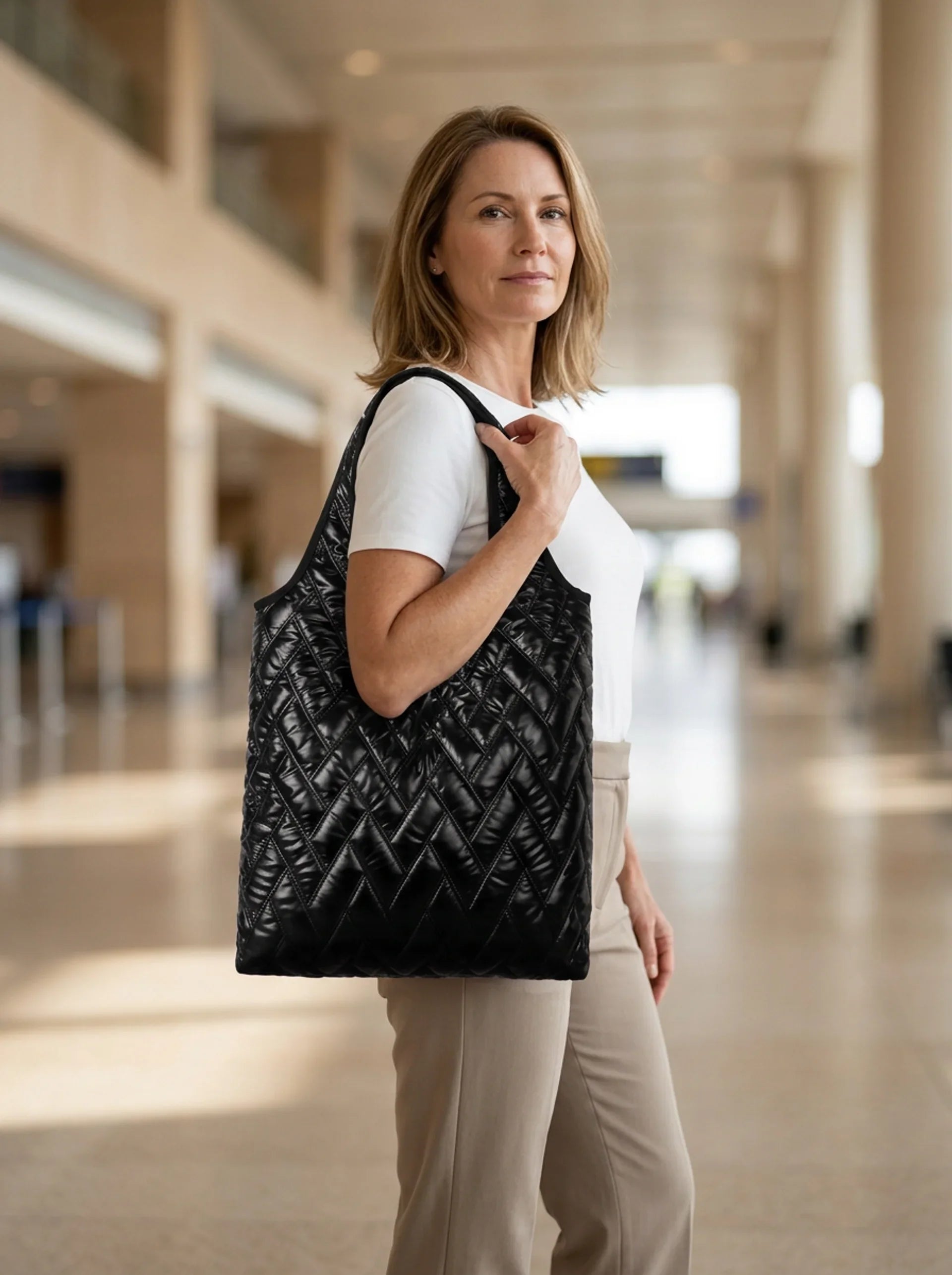 Moncelia Mila Puffer Tote Bag
