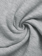 Margo & Main gray wide-leg lounge pants — close-up of the soft heathered cotton fabric