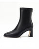 Moncelia Corinna Square-Toe Stretch Ankle Boots