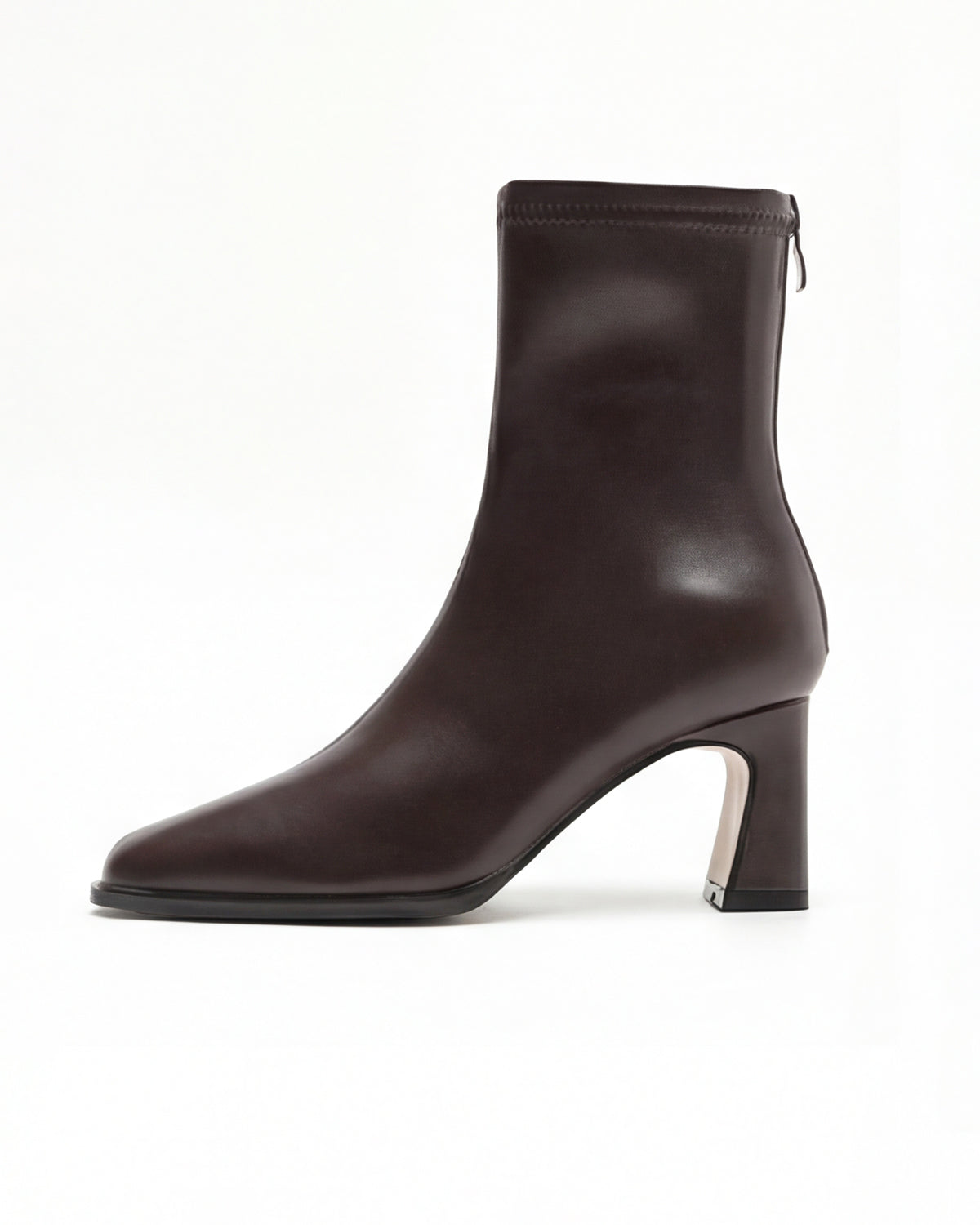 Moncelia Corinna Square-Toe Stretch Ankle Boots