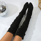 Moncelia Giulia Slouchy Faux Suede Over-the-Knee Boots