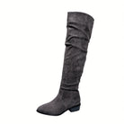 Moncelia Giulia Slouchy Faux Suede Over-the-Knee Boots