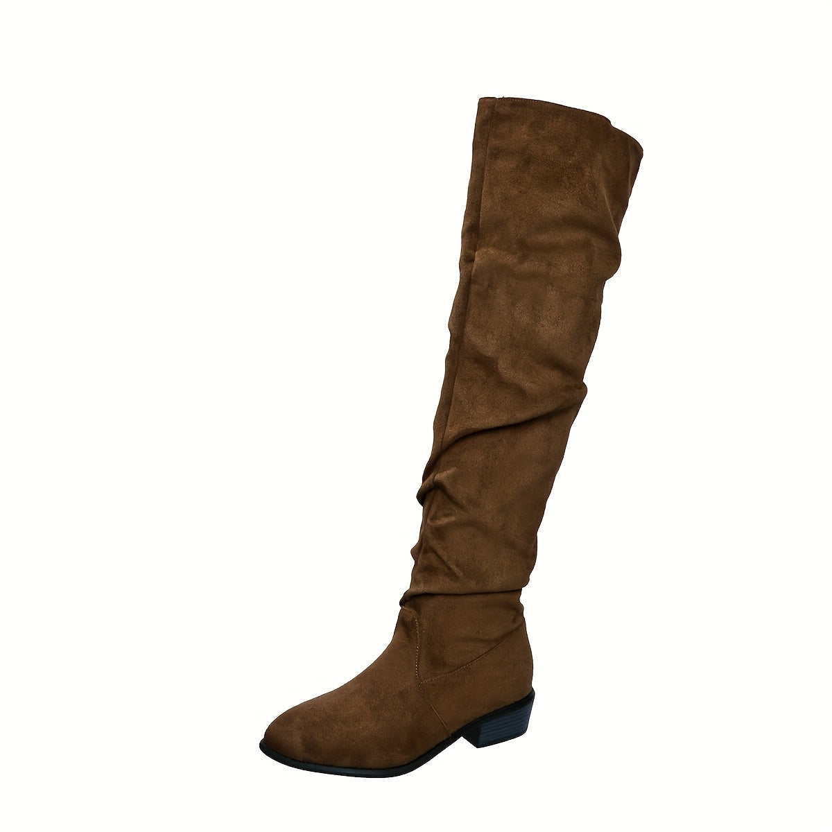 Moncelia Giulia Slouchy Faux Suede Over-the-Knee Boots
