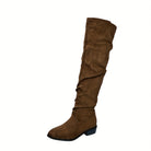 Moncelia Giulia Slouchy Faux Suede Over-the-Knee Boots