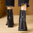 Moncelia Orsola Square-Toe Ankle Boots