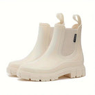 Moncelia Susannah Lug-Sole Chelsea Ankle Boots