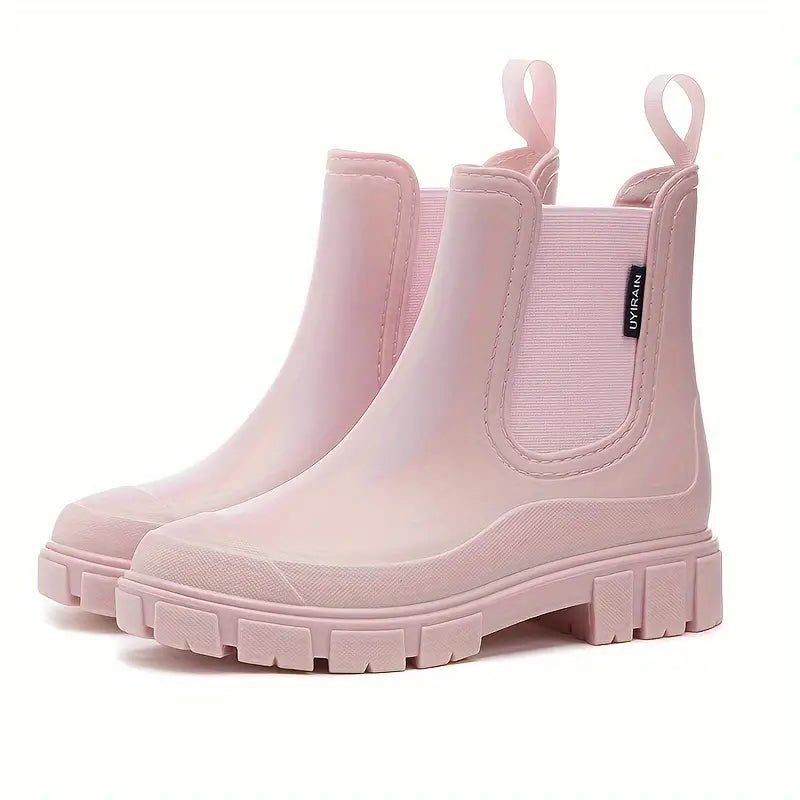 Moncelia Susannah Lug-Sole Chelsea Ankle Boots