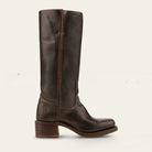 Moncelia Ulla Stacked-Heel Pull-On Knee-High Boots