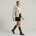 Moncelia Vilma Ribbed Knit Block Heel Knee-High Boots