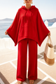 Lauren Hooded Cape and Pants Set